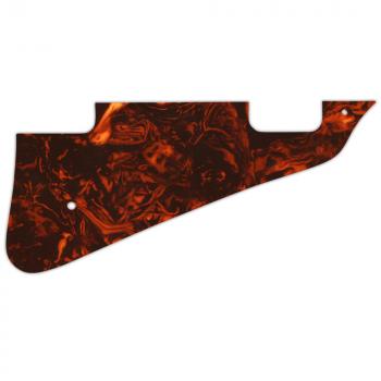 USA CUSTOM PICKGUARD for GIBSON® LES PAUL® DELUXE - 4 Ply PG FAUX TORTOISE