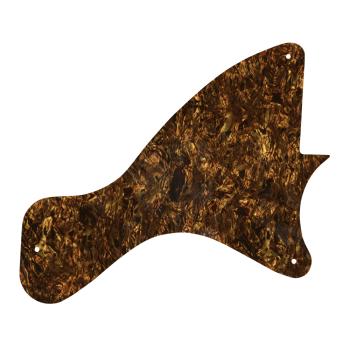 WD® CUSTOM PICKGUARD for GIBSON® ORIGINAL VINTAGE LES PAUL® JUNIOR - 4 Ply PG TORTOISE BROWN PEARL