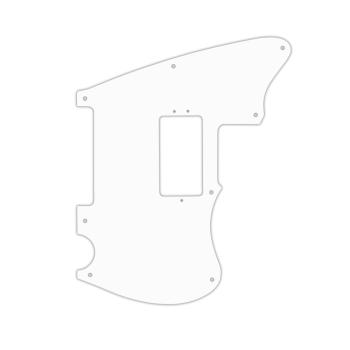 USA CUSTOM PICKGUARD für FENDER® LIMITED EDITION AMERICAN PROFESSIONAL OFFSET TELECASTER® - 3 Ply PG WHITE WBW