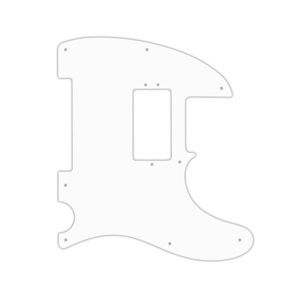 USA CUSTOM PICKGUARD für FENDER® AMERICAN PERFORMER TELECASTER® HUMBUCKER - 3 Ply PG WHITE WBW