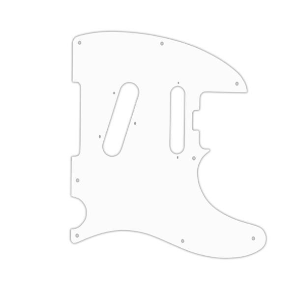 USA CUSTOM PICKGUARD for FENDER®  PARALLEL UNIVERSE AMERICAN ELITE NASHVILLE TELECASTER® HSS - 3 Ply PG WHITE WBW