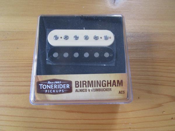 TONERIDER AC5  F-SPACED BIRMINGHAM ZEBRA BRIDGE HUMBUCKER PICKUP AC5B-F-ZA