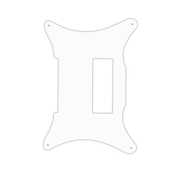USA CUSTOM PICKGUARD for EPIPHONE® 50th ANNIVERSARY 1962 CRESTWOOD® - 3 Ply PG WHITE WBW