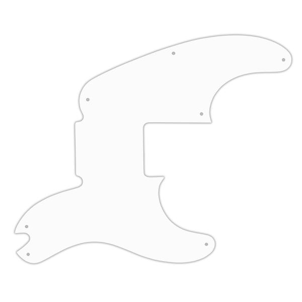 USA CUSTOM PICKGUARD für FENDER® STING SIGNATURE PRECISION BASS® - 3 Ply WHITE WBW