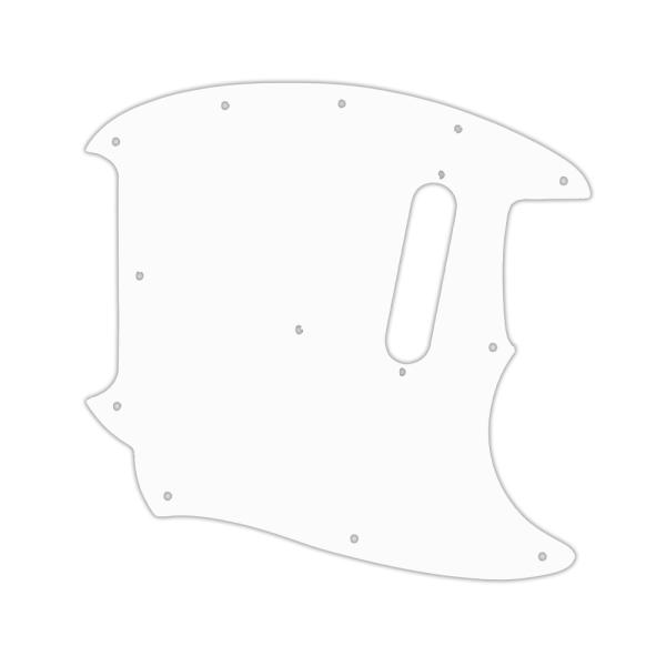 USA CUSTOM PICKGUARD for FENDER®  1964-1969 MUSICMASTER II® - 3 Ply PG WHITE WBW