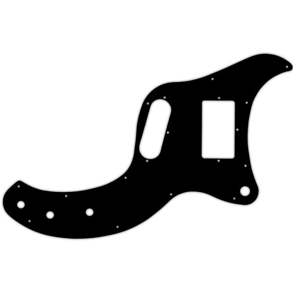 USA CUSTOM PICKGUARD für GIBSON® MARAUDER®  -  3 Ply PG BLACK BWB