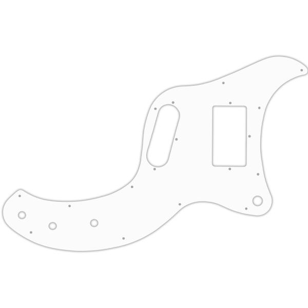 USA CUSTOM PICKGUARD für GIBSON® MARAUDER® - 3 Ply PG WHITE WBW