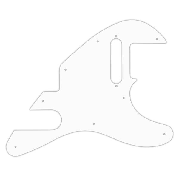 USA CUSTOM PICKGUARD für FENDER® 2011 TELE-BRATION SERIES 60th ANNIVERSARY TELECASTER® - 3 Ply PG WHITE WBW