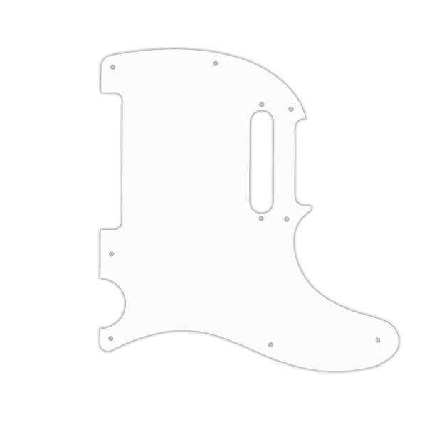 USA CUSTOM PICKGUARD for FENDER® LIMITED EDITION AMERICAN STANDARD DOUBLE CUT TELECASTER® - 3 Ply PG WHITE WBW