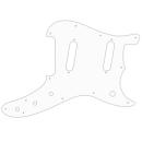 USA CUSTOM PICKGUARD for FENDER® 1993 - 1996 DUO-SONIC® REISSUE - 3 Ply WHITE WBW