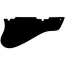 WD® CUSTOM PICKGUARD for GIBSON® HOLLOWBODY ARCHTOP ES-175D® JAZZGUITAR  - 5 Ply PG BLACK BCBCB - Old Aged Look !