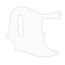 USA CUSTOM PICKGUARD für FENDER® AMERICAN ELITE 21 FRET 4 STRING JAZZ BASS® - 3 Ply PG WHITE WBW