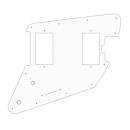 USA CUSTOM PICKGUARD für MUSICMAN® ALBERT LEE® HH 1993 - 3 Ply PG WHITE WBW