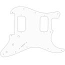 USA CUSTOM PICKGUARD für FENDER® MIM BLACKTOP STRATOCASTER® HH FLOYD ROSE 2012-PRESENT MADE IN MEXICO - 3 Ply PG WHITE WBW