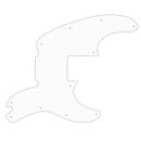 USA CUSTOM PICKGUARD für FENDER® TELE TELECASTER BASS® - 3 Ply PG WHITE WBW