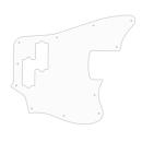 USA CUSTOM PICKGUARD for SQUIER® by FENDER® VINTAGE MODIFIED JAGUAR BASS® 3 Ply PG WHITE WBW